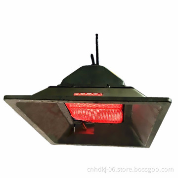 poultry wall mounted NG LPG infrared gas lamps heater